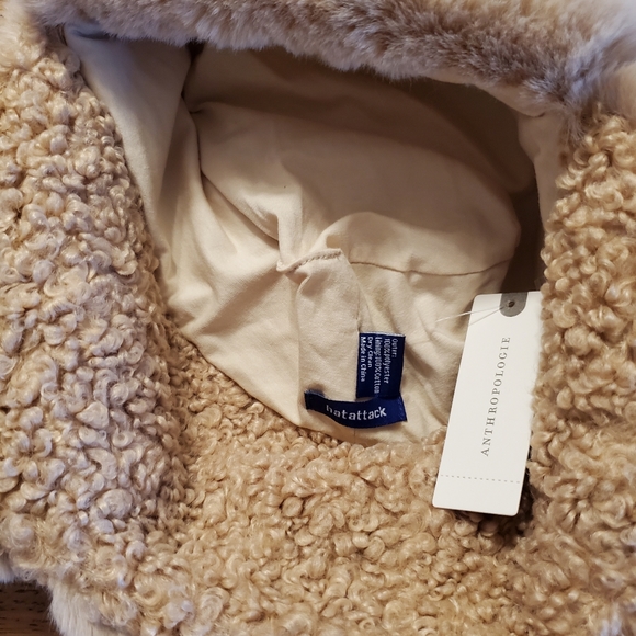 Anthropologie Karina Faux Fur Trapper Hat - black main image 6